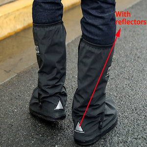 High Top Rainy Snowing Waterproof Shoes Covers