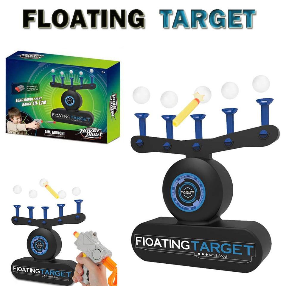 USB Floating Target Airshot Foam Dart Blaster Shooting Ball Game