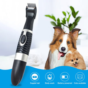 Cat&Dog Nail Hair Electrical Shearing Cutter Battery Grooming Tool