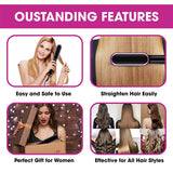 Professional Curly Hair Straightener Brush