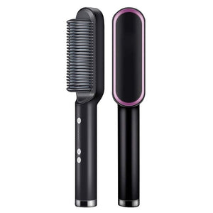 Professional Curly Hair Straightener Brush