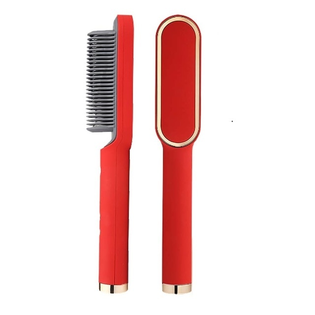 Professional Curly Hair Straightener Brush