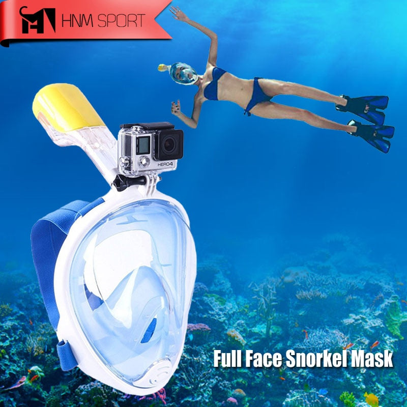 Sports and Entertainment Full Face Diving Mask-UlGadget