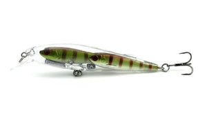 5 Colors Minnow Wobbler Crankbait Hard Baits Conjoined Fish Lure-UlGadget