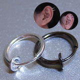 Women Retractable Earrings Invisible No Ear Hole, Nose Belly Button Ring-UlGadget