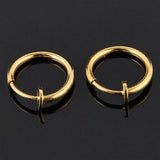 Women Retractable Earrings Invisible No Ear Hole, Nose Belly Button Ring-UlGadget