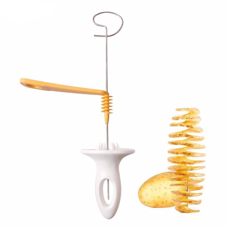 Twisted Potato Slicer Stainless Steel Cooking Tools-UlGadget