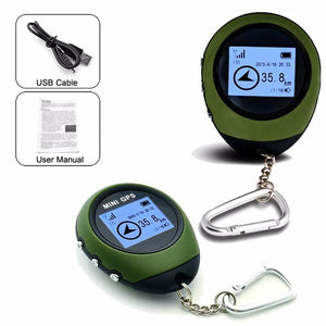 Mini GPS Tracking Keychain-UlGadget