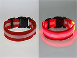 Pet Products Premium Glow In The Dark LED Dog Safety Collar-UlGadget