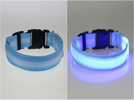 Pet Products Premium Glow In The Dark LED Dog Safety Collar-UlGadget