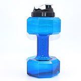 2.5L Dumbbells Shaped Plastic Water Bottle-UlGadget