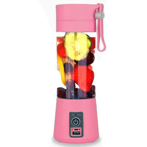 380ml Portable Smoothie Maker USB Electric Rechargeable Milkshake Smoothie Juicer Bottle Blender-UlGadget