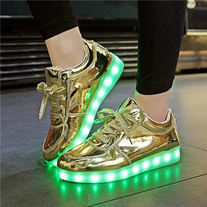 USB Charger Led Light Shoes Unisex Sports For children-UlGadget