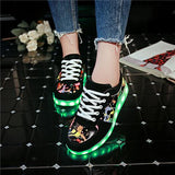 USB Charger Led Light Shoes Unisex Sports For children-UlGadget