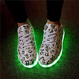 USB Charger Led Light Shoes Unisex Sports For children-UlGadget