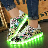 USB Charger Led Light Shoes Unisex Sports For children-UlGadget