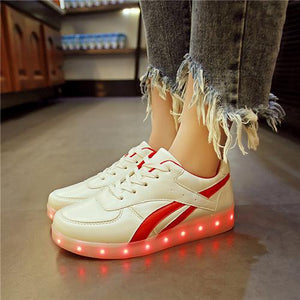 USB Charger Led Light Shoes Unisex Sports For children-UlGadget