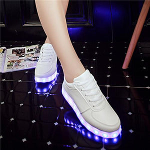 USB Charger Led Light Shoes Unisex Sports For children-UlGadget