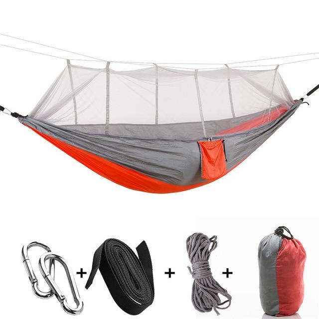 Camping and Hiking Treehouse Mosquito Net Hammock-UlGadget