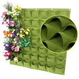 Vertical Hanging Growing Bag Gardening Wall Mounted Planting Flower-UlGadget