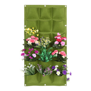 Vertical Hanging Growing Bag Gardening Wall Mounted Planting Flower-UlGadget