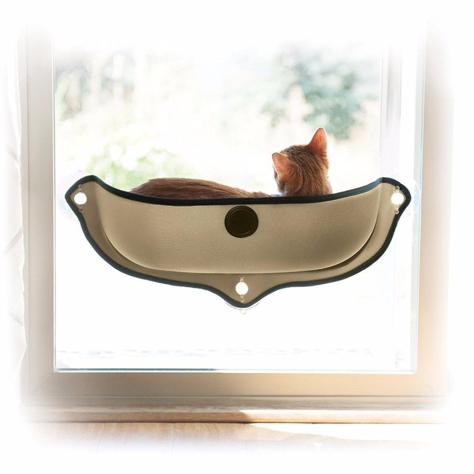 Cat Window Bed-Hammock Hanging Shelf Seat with Suction Cup for Ferret Chinchilla-UlGadget