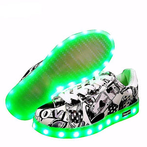 USB Charger Led Light Shoes Unisex Sports For children-UlGadget