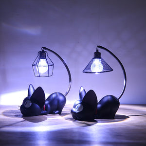 Little Black Cat Night Light Home Decoration Accessorie Manualidades Miniature-UlGadget