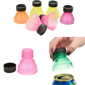 6Pcs Soda Saver Pop Beer Beverage Bottle Tops-UlGadget