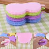 Heat Resistant Silicone Dish Sponge (set of 4) Washing Fruit Vegetable in the Kitchen-UlGadget