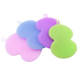 Heat Resistant Silicone Dish Sponge (set of 4) Washing Fruit Vegetable in the Kitchen-UlGadget