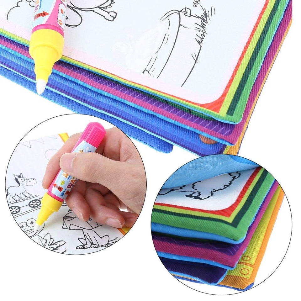 Mother and Kids MAGIC RAINBOW COLORING BOOK-UlGadget