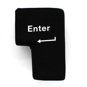 Creative Hand Pillows USB Computer Large Super Big Real Enter key for Birthday Gift-UlGadget