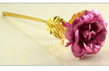 Everlasting Gold Rose Wedding Decoration Flower Valentine's Day Gift lover's Rose artificial flower-UlGadget