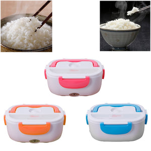 3 color Portable Electric Lunch Box Lunch Food-grade Food Container-UlGadget