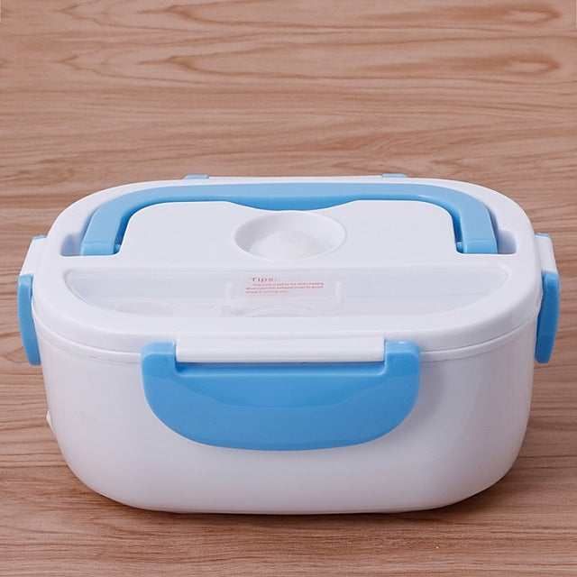 3 color Portable Electric Lunch Box Lunch Food-grade Food Container-UlGadget