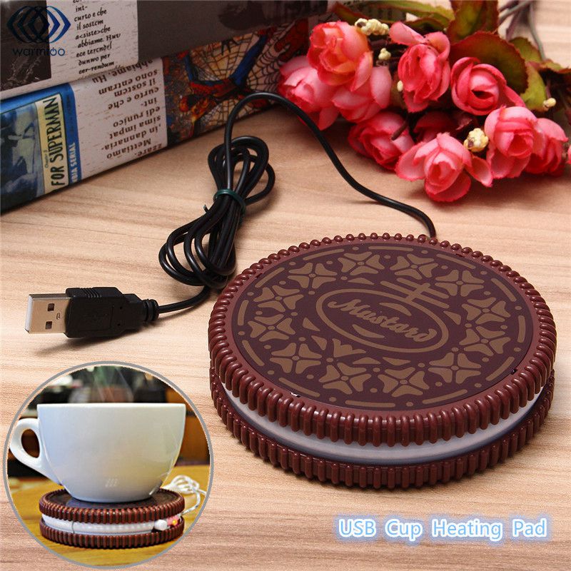 USB-powered UK Mat Cup Warmer Milk Coffee Drink Tea Heater-UlGadget