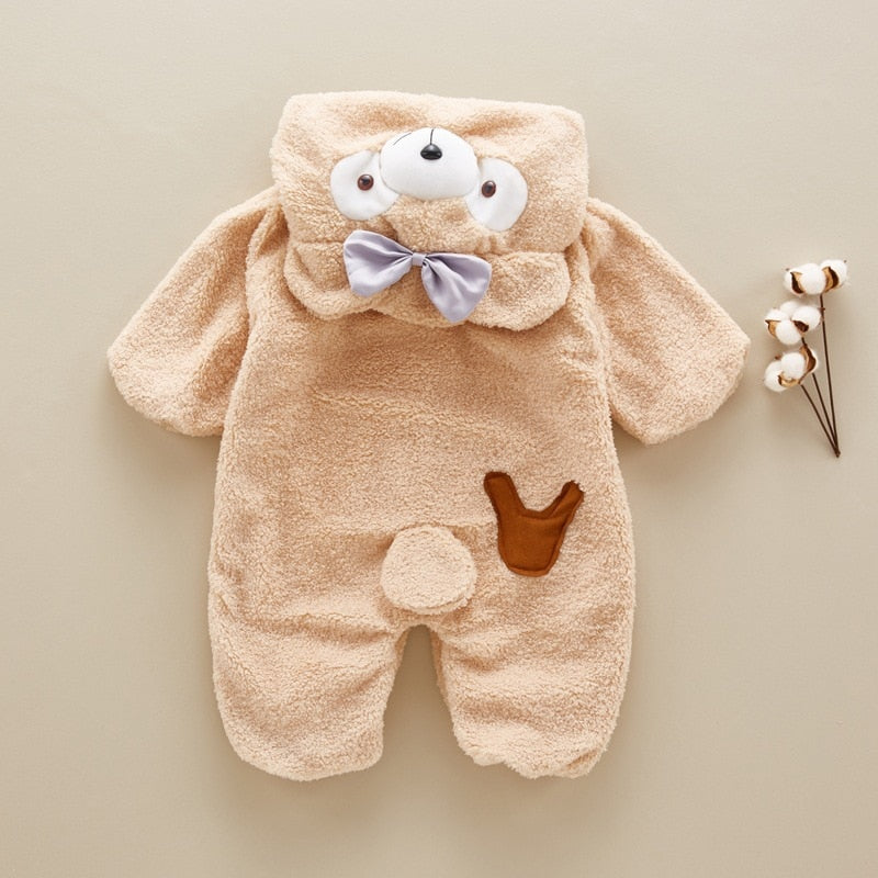 Cute Cartoon Baby Teddy Bear Romper Jumper-UlGadget