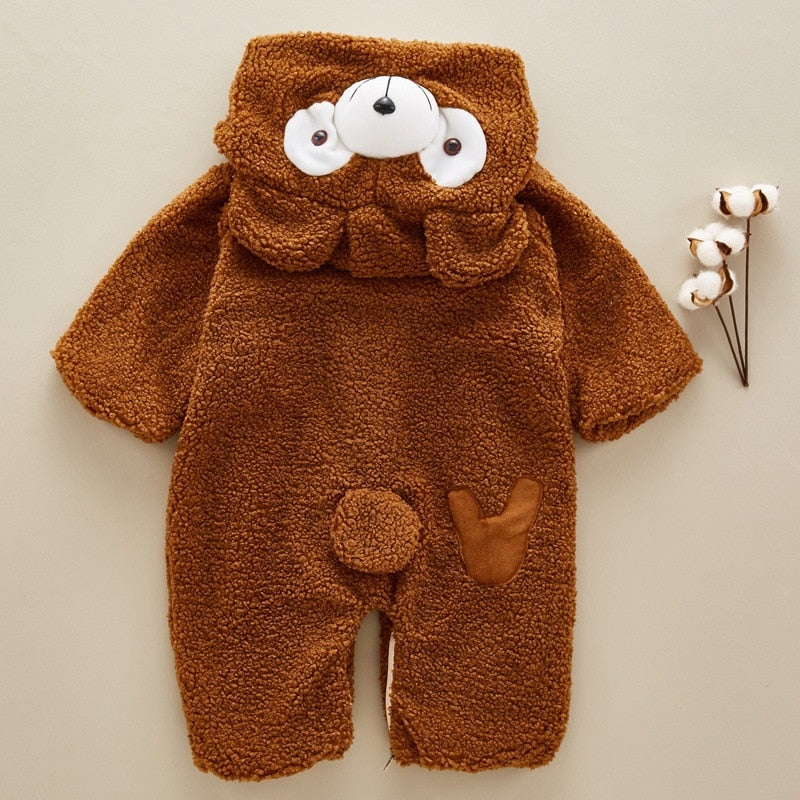 Cute Cartoon Baby Teddy Bear Romper Jumper-UlGadget