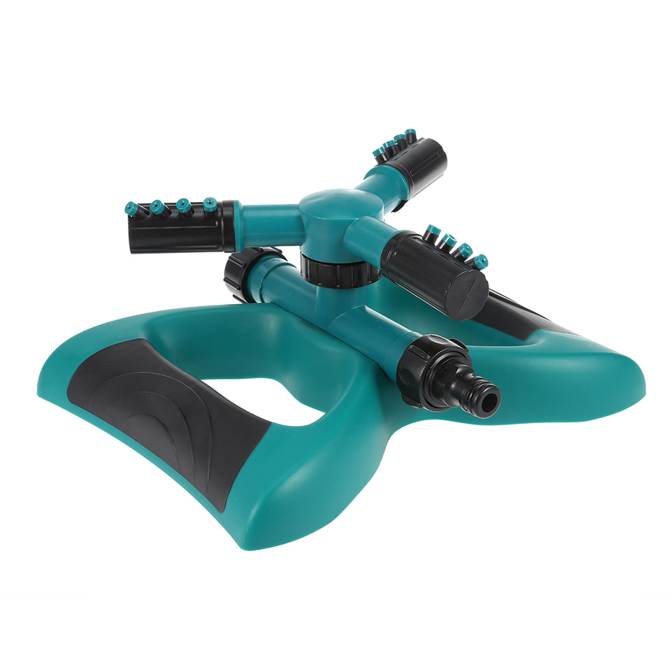 360 Rotating Sprayer New Practical Garden Sprinkler With 3 Arm Nozzles Durable Water System-UlGadget