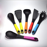 7pcs Carousel Kitchen Utensil Tool Set With Rotating Organizing COLORFUL TOOLS PERFECT COOKING SET-UlGadget