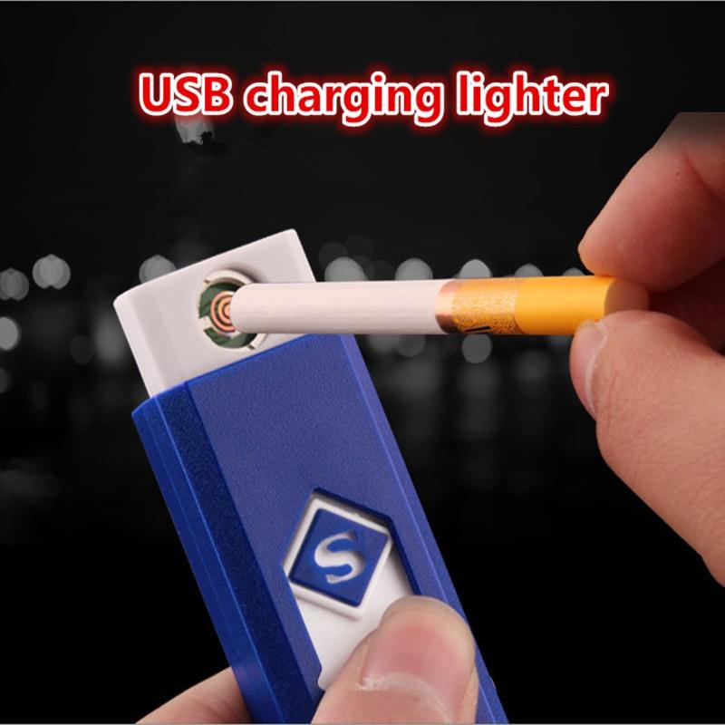 USB Charging Lighter Windproof Flameless Electric Recyclable-UlGadget