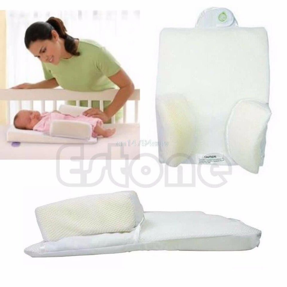 Mother and Kids Newborn Baby Sleep Fixed Position And Anti Roll Pillow-UlGadget