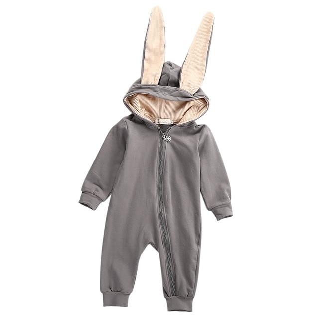 Mother and Kids Baby Cutest Warm Bunny Rompers-UlGadget