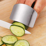 Stainless Steel Finger Guard Protector Knife Cutting Finger Protection Tools-UlGadget