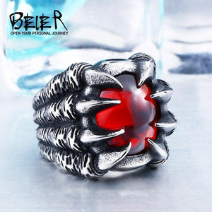 Jewelry and Accessories Dragon Claw Steel Ring-UlGadget