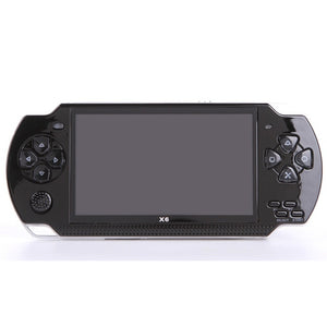 handheld Game Console 4.3 inch screen mp4 player MP5 game player real 8GB support for psp game,camera,video,e-book_Blue-UlGadget