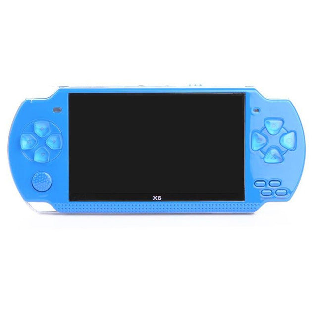 handheld Game Console 4.3 inch screen mp4 player MP5 game player real 8GB support for psp game,camera,video,e-book_Blue-UlGadget