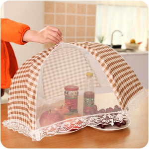 Kitchen Accessories Food Cover Umbrella Picnic Barbecue Party Sports Mesh Net Tent Anti Fly Mosquito-UlGadget