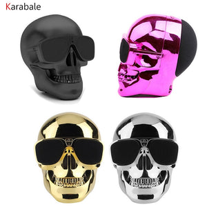 AeroSkull Bluetooth Speaker Wireless Sunglass Skull Shape Speaker Sunglass NFC Speaker-UlGadget